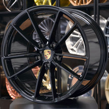 Load image into Gallery viewer, Forged PS01 Black 20/21 Inch Staggered Wheels - Porsche 911 992