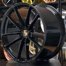 Load image into Gallery viewer, Forged PS01 Black 20/21 Inch Staggered Wheels - Porsche 911 992