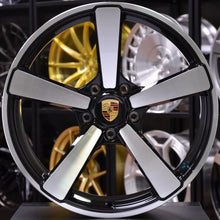 Load image into Gallery viewer, Forged PS05 Black Machined 20/21 Inch Staggered Wheels - Porsche 911 992