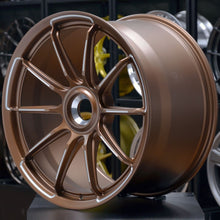Load image into Gallery viewer, Forged PS07 Dark Gold 20/21 Inch Staggered Wheels - Porsche 911 992 GT3
