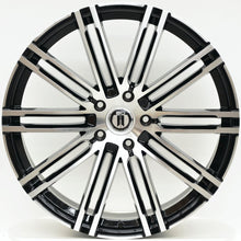 Load image into Gallery viewer, K10 21 Inch Staggered Black Machined Wheels - PORSCHE MACAN