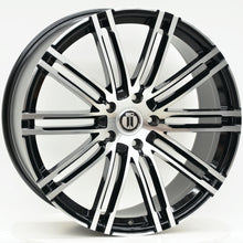 Load image into Gallery viewer, K10 21 Inch Staggered Black Machined Wheels - PORSCHE MACAN