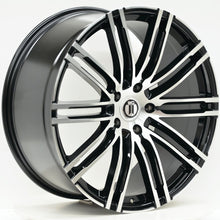 Load image into Gallery viewer, K10 21 Inch Staggered Black Machined Wheels - PORSCHE MACAN