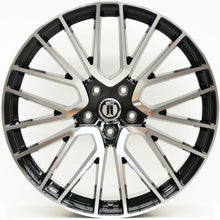 Load image into Gallery viewer, V10 22 Inch Staggered Black Machined Wheels - PORSCHE CAYENNE 9Y