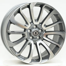Load image into Gallery viewer, FIN 22x9.5 5/120 Grey Machined - LAND ROVER DISCOVERY / DEFENDER