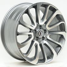 Load image into Gallery viewer, FIN 22x9.5 5/120 Grey Machined - LAND ROVER DISCOVERY / DEFENDER
