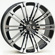 Load image into Gallery viewer, HAMMER 22x9.5 5/120 Black Machined - RANGE ROVER SPORT