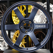 Load image into Gallery viewer, Forged Style 833 Satin Dark Blue 20 Inch Staggered Wheels - BMW M3 M4 G80 G81 G82