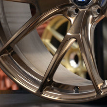 Load image into Gallery viewer, Forged Style 860 Polished Coffee 19 Inch Staggered Wheels - BMW M3 M4 F80 F82