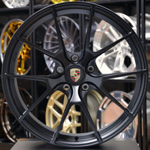 Load image into Gallery viewer, Forged Style 860 Satin Black 20 Inch Staggered Wheels - Porsche 911 991