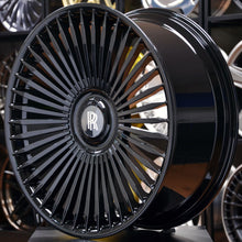 Load image into Gallery viewer, Forged Style 881A 24 Inch Wheels Gloss Black - Rolls-Royce Cullinan