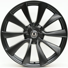 Load image into Gallery viewer, TURBINE-2 Style 20 Inch Satin Black Wheels - TESLA Model 3