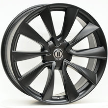 Load image into Gallery viewer, TURBINE-2 Style 20 Inch Satin Black Wheels - TESLA Model 3