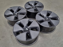 Load image into Gallery viewer, Genuine TESLA Model 3 Grey 18 Inch Wheels and Caps Set of 4