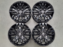 Load image into Gallery viewer, Genuine Range Rover Sport 21 Inch DK62 Black Alloy Wheels Set of 4