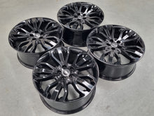 Load image into Gallery viewer, Genuine Range Rover Sport 21 Inch DK62 Black Alloy Wheels Set of 4