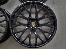 Load image into Gallery viewer, Genuine Porsche Macan 2021 Model 21 Inch Black Spyder Wheels Set of 4