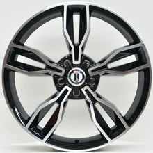 Load image into Gallery viewer, EDGE 19x8 ET45 5/112 Black Machined