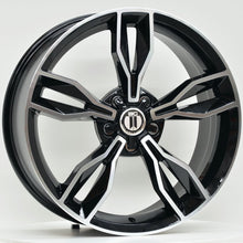 Load image into Gallery viewer, EDGE 19x8 ET45 5/112 Black Machined