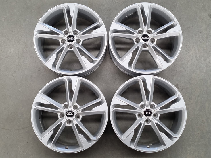 Load image into Gallery viewer, Genuine AUDI Q3 2021 Model 19 Inch Silver Alloy Wheels Set of 4