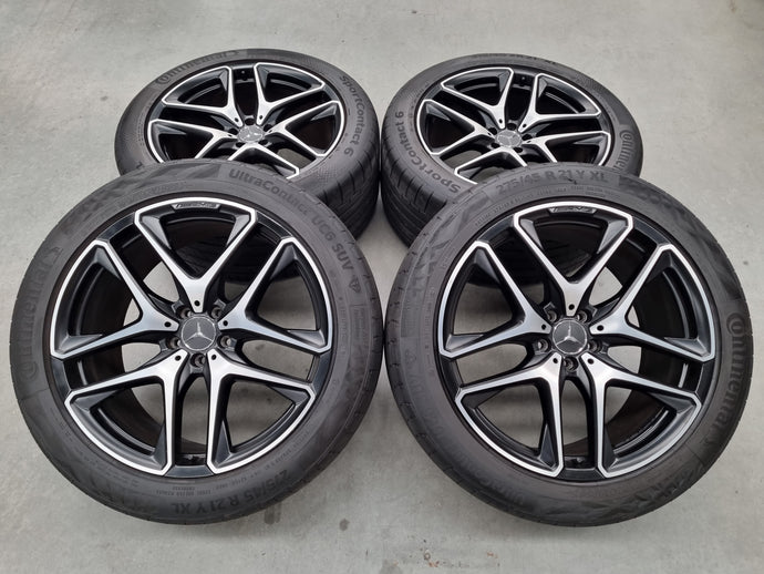 Genuine Mercedes Benz GLE53/GLE63 AMG 21 Inch Wheels and Tyres Set of 4