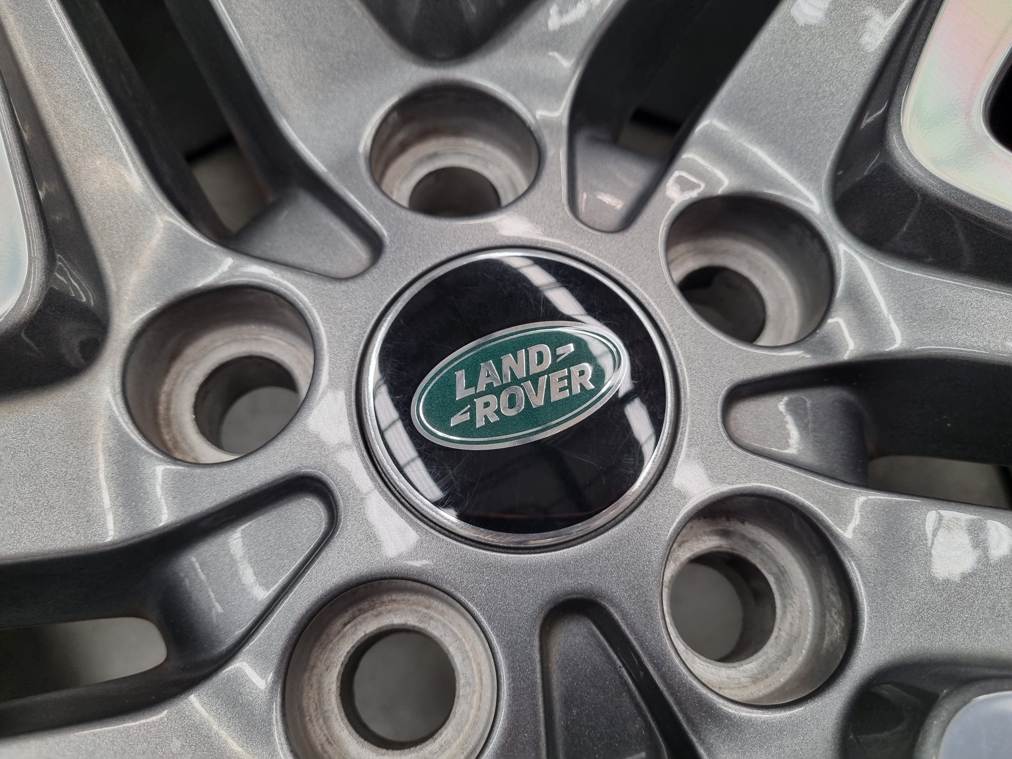 Genuine Range Rover Sport 21 Inch JK62 Grey Machined Wheels and Tyres ...