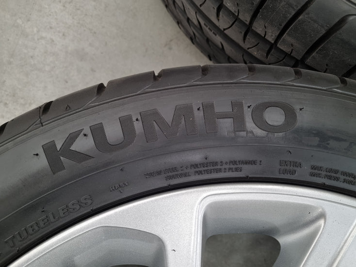 Load image into Gallery viewer, Genuine Range Rover Sport 21 Inch JK62 Silver Wheels and Tyres Set of 4