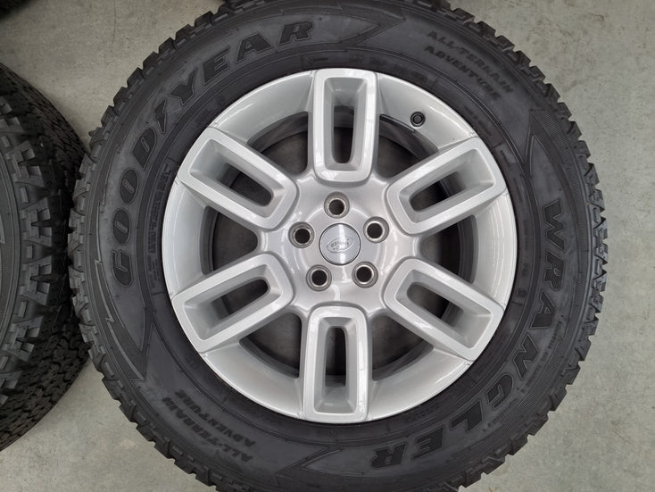 Load image into Gallery viewer, Genuine Land Rover Defender L663 Silver 19 Inch Wheels and Tyres Set of 4