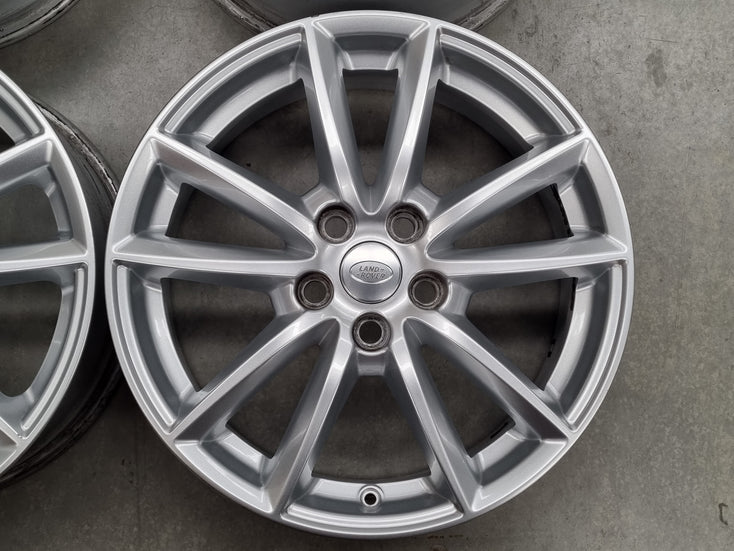 Load image into Gallery viewer, Genuine Range Rover Sport 2018 Silver 19 Inch Alloy Wheels Set of 4