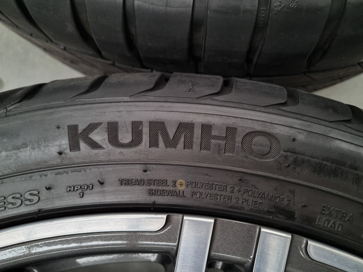 Load image into Gallery viewer, Genuine Porsche Cayenne Turbo 21 Inch Wheels and Tyres Set of 4