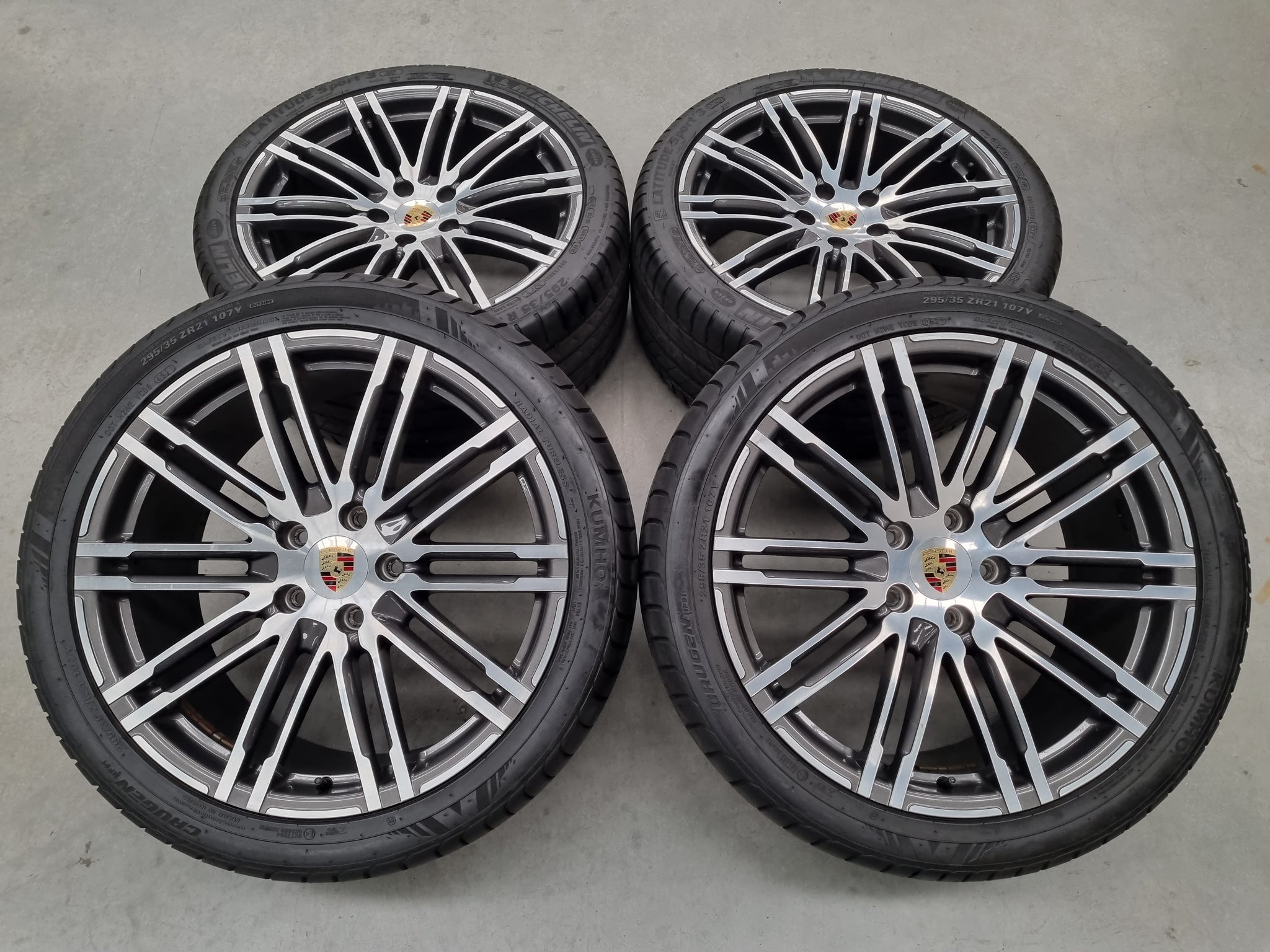 Cayane Rims Genuine Porsche Cayenne Turbo 21 Inch Wheels and Tyres Set of 4 – Wheel ...