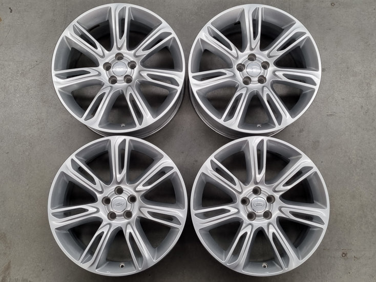 Load image into Gallery viewer, Genuine Range Rover Velar J8A2 20 Inch Silver Alloy Wheels Set of 4