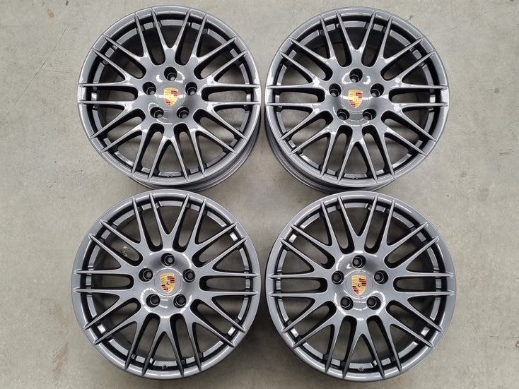 Load image into Gallery viewer, Genuine Porsche Cayenne Spyder 20 Inch Wheels Set of 4