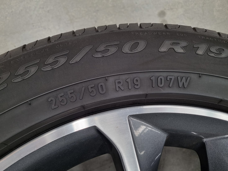 Load image into Gallery viewer, Genuine BMW X5 F15 Style 449 Grey 19 Inch Wheels and Tyres Set of 4