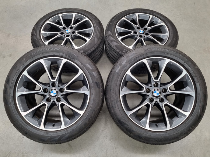 Genuine BMW X5 F15 Style 449 Grey 19 Inch Wheels and Tyres Set of 4