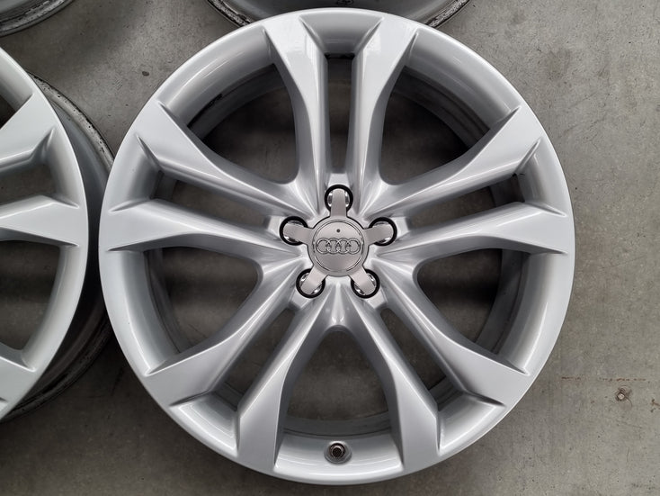 Load image into Gallery viewer, Genuine AUDI SQ5 20 Inch Silver Alloy Wheels Set of 4