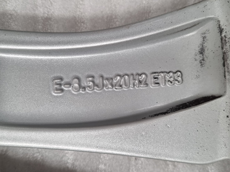 Load image into Gallery viewer, Genuine AUDI SQ5 20 Inch Silver Alloy Wheels Set of 4
