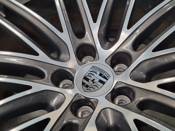 Load image into Gallery viewer, Genuine Porsche Macan 2022 Turbo 21 Inch Wheels Set of 4