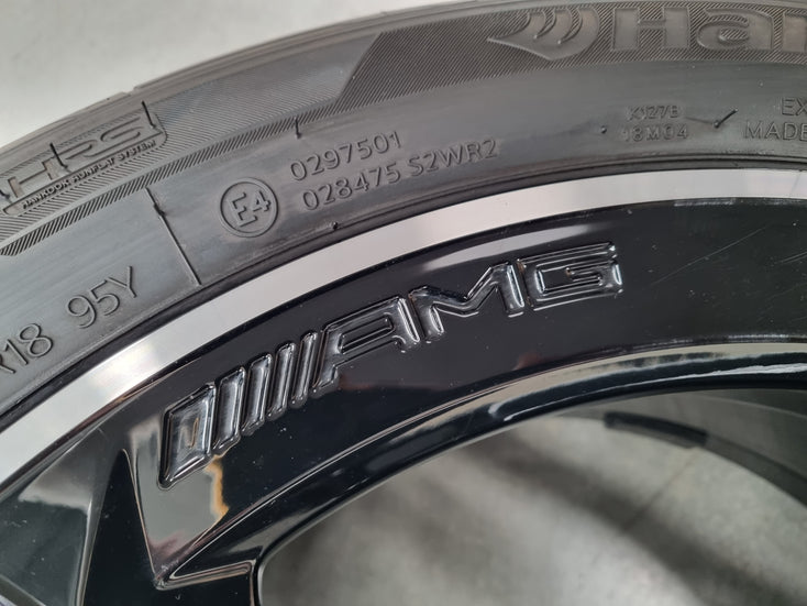 Load image into Gallery viewer, Genuine Mercedes Benz AMG A250 W177 18 Inch Wheels and Tyres Set of 4