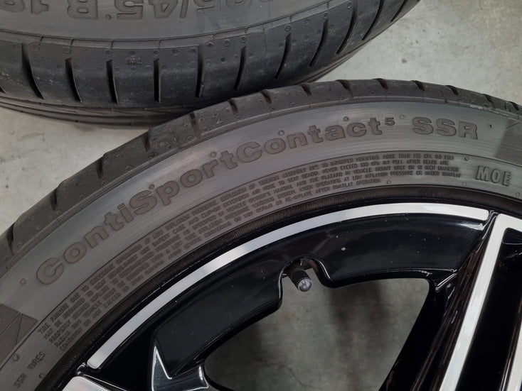 Load image into Gallery viewer, Genuine Mercedes Benz AMG A250 W177 18 Inch Wheels and Tyres Set of 4