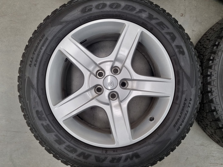 Load image into Gallery viewer, Genuine Land Rover Defender L663 Silver 20 Inch Wheels and Tyres Set of 5