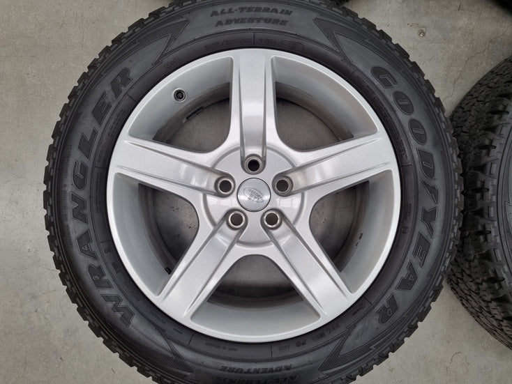 Load image into Gallery viewer, Genuine Land Rover Defender L663 Silver 20 Inch Wheels and Tyres Set of 5