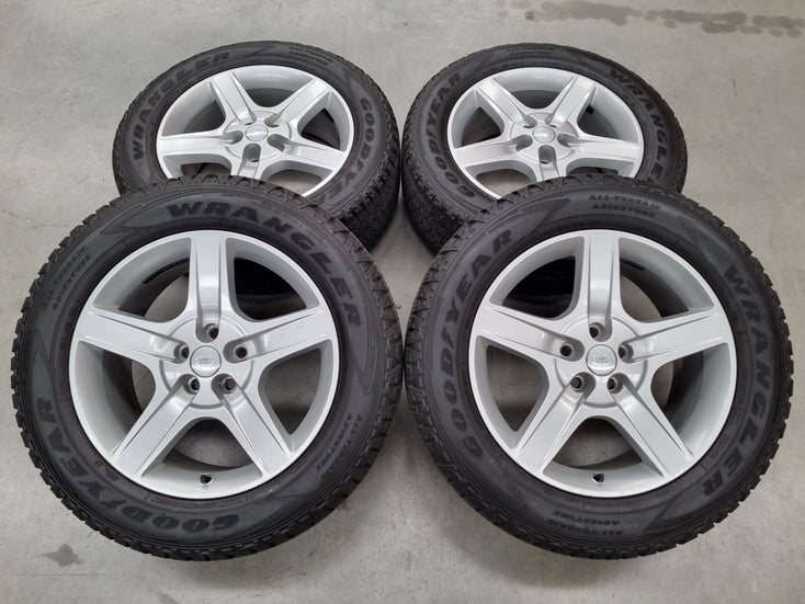 Load image into Gallery viewer, Genuine Land Rover Defender L663 Silver 20 Inch Wheels and Tyres Set of 5