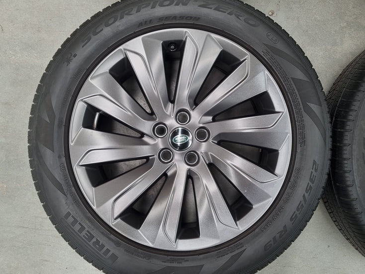 Load image into Gallery viewer, Genuine Land Rover Discovery Sport 19 Inch LK72 Wheels and Tyres Set of 4