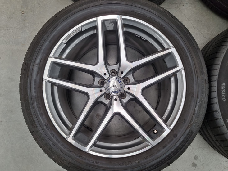 Load image into Gallery viewer, Genuine Mercedes Benz GLE Coupe C292 AMG 21 Inch Wheels and Tyres Set of 4