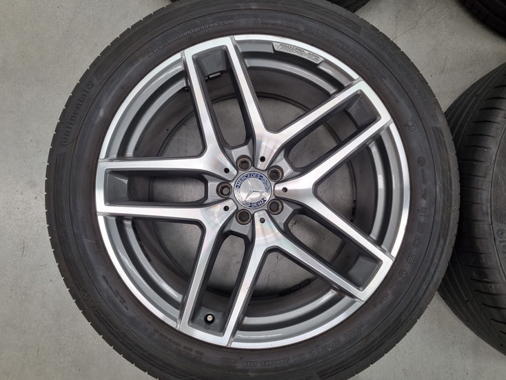 Load image into Gallery viewer, Genuine Mercedes Benz GLE Coupe C292 AMG 21 Inch Wheels and Tyres Set of 4