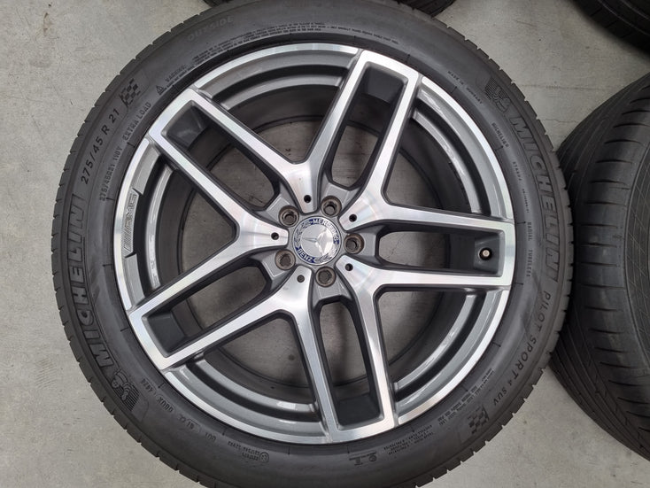 Load image into Gallery viewer, Genuine Mercedes Benz GLE Coupe C292 AMG 21 Inch Wheels and Tyres Set of 4