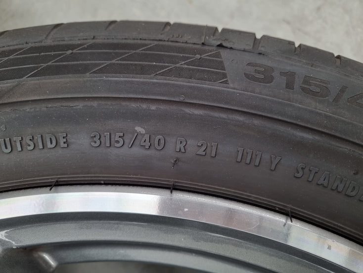 Load image into Gallery viewer, Genuine Mercedes Benz GLE Coupe C292 AMG 21 Inch Wheels and Tyres Set of 4