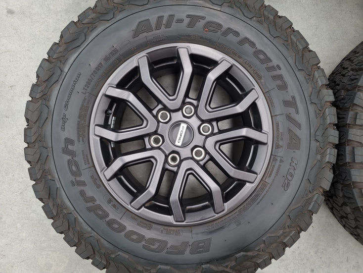 Load image into Gallery viewer, Genuine FORD Ranger Raptor 17 Inch Wheels and Tyres Set of 4