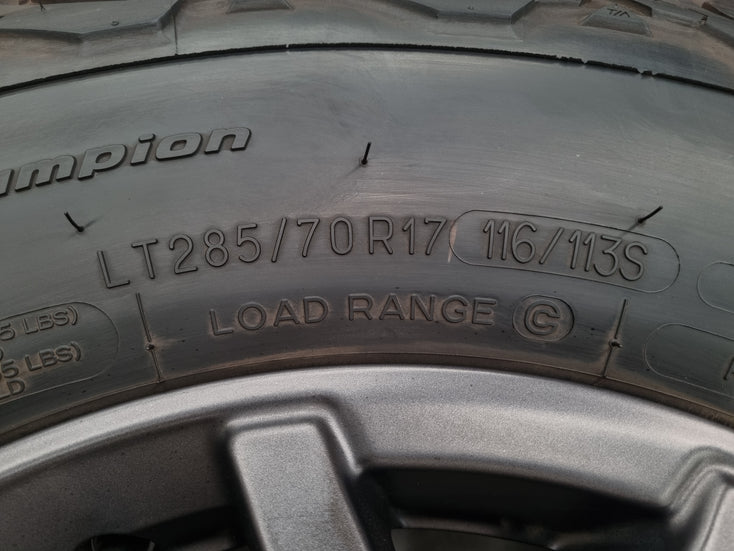 Load image into Gallery viewer, Genuine FORD Ranger Raptor 17 Inch Wheels and Tyres Set of 4